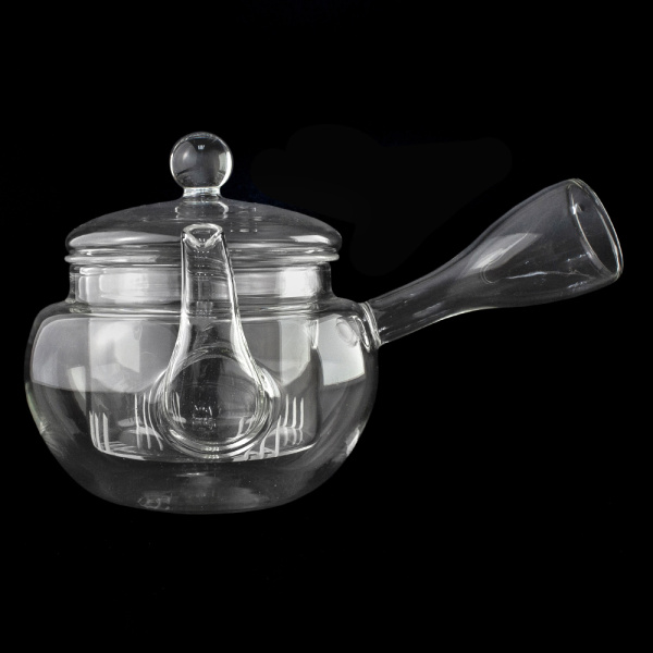 Чайник из стекла с боковой ручкой, 300мл.